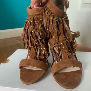 Glellian Aldo fringe heels